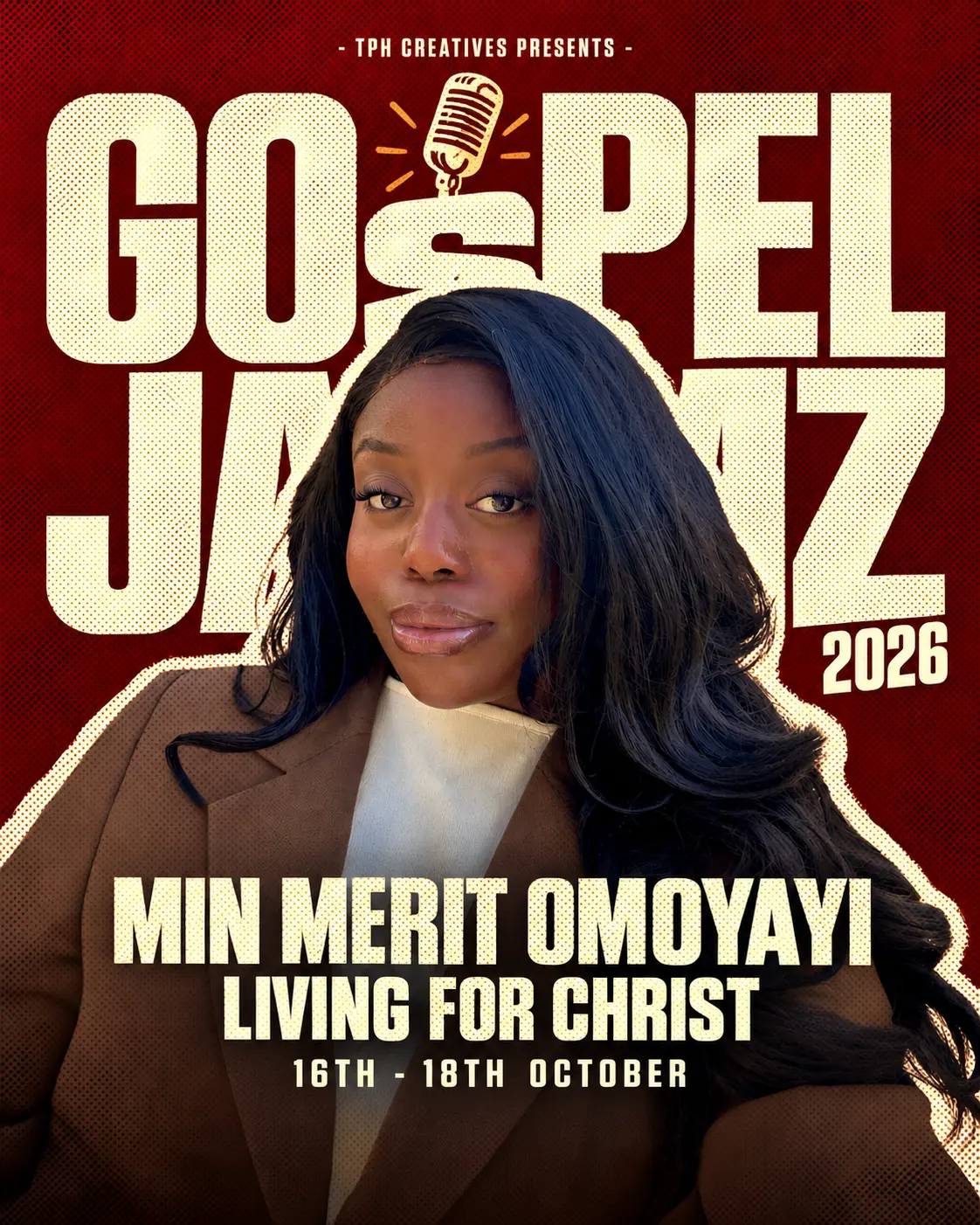 Min Merit Omoyayi — Gospel Jamz 2026 lineup